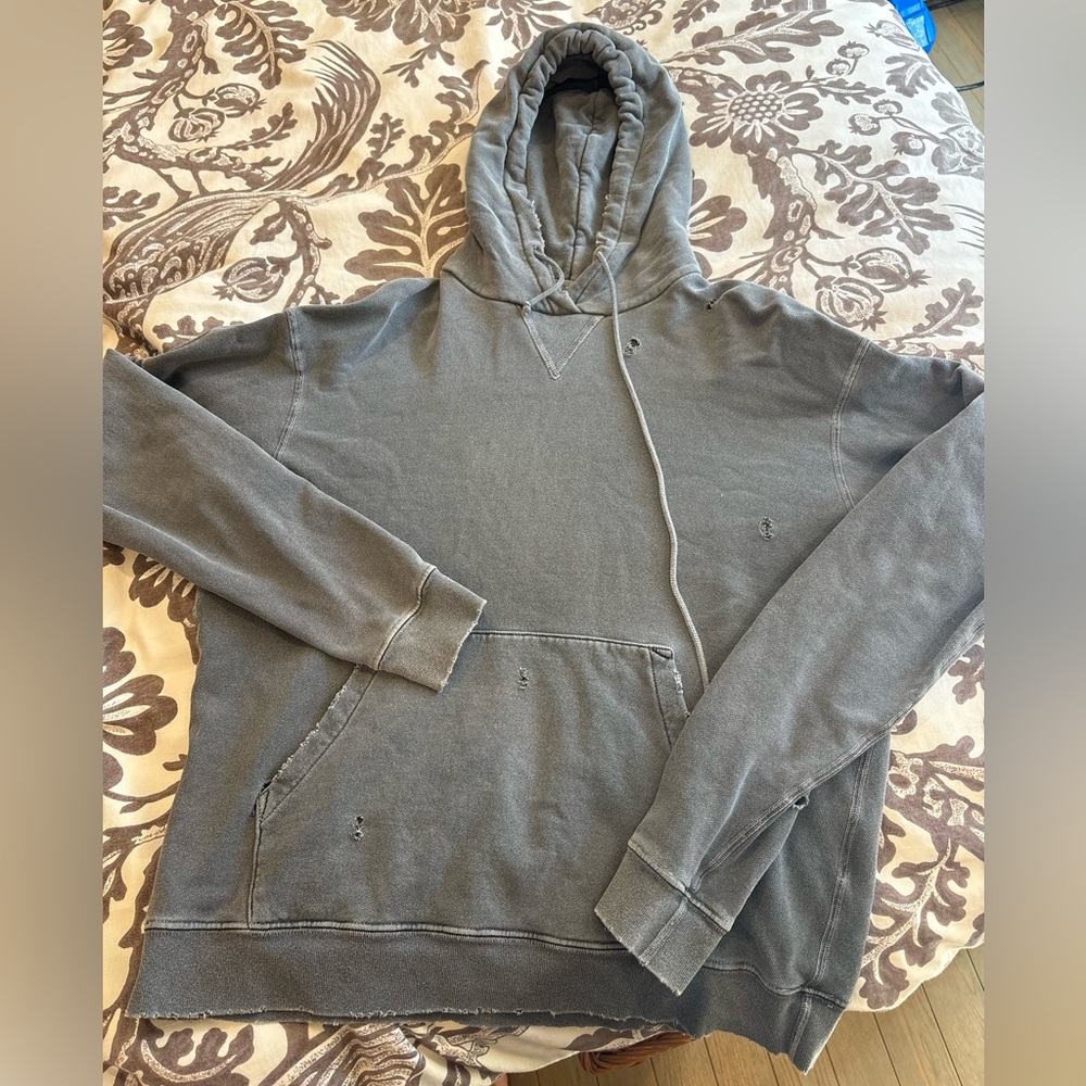 John Elliott Gray Hoodie